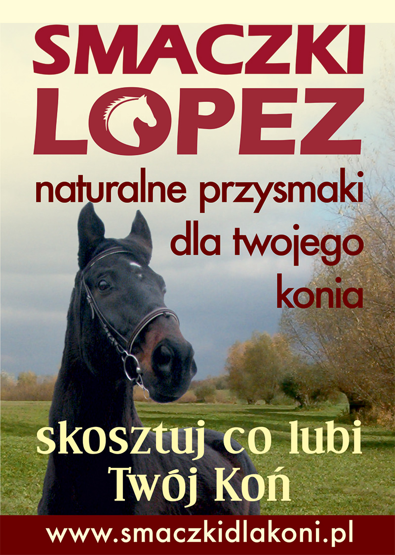 Ulotka Smaczki Lopez - naturalne przysmaki dla Twojego konia